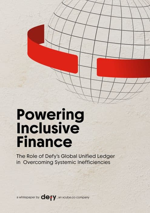 Cover of the white paper Powering Inclusive Finance